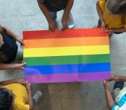 LGBTQ+ Pride flag