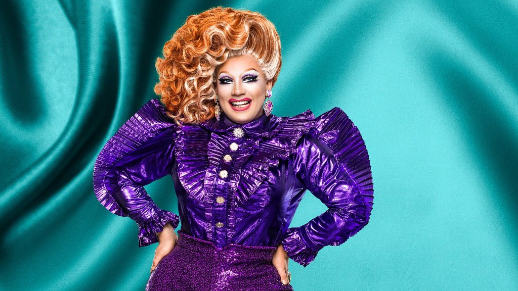 Drag Race UK season 5 star Ginger Johnson. (BBC)