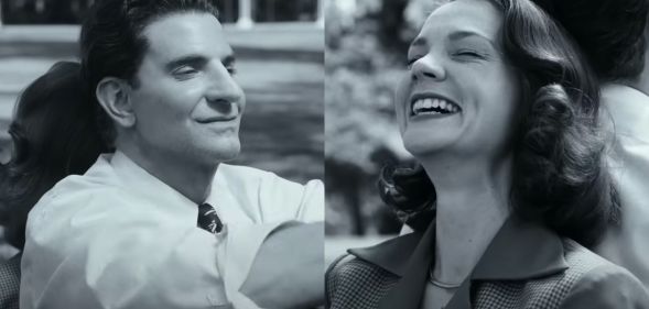 Bradley Cooper as Leonard Bernstein and Carey Mulligan as Felicia Montealegre in the trailer for Maestro.