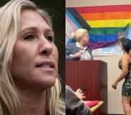 Majorie Taylor Greene shares anti-LGBTQ content