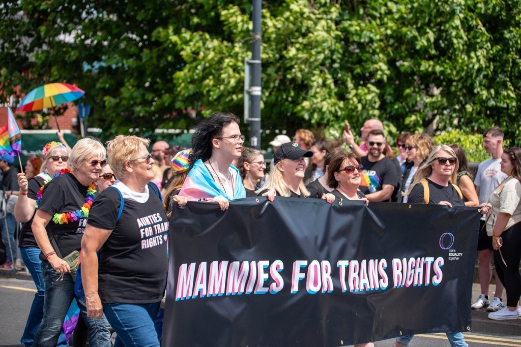 Mammies for Trans Rights aim to create a space where everyone is welcome. 