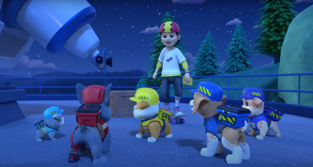 Paw Patrol spin-off Rubble & Crew introduces franchise's first non-binary  character