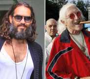Russell Brand and Jimmy Savile