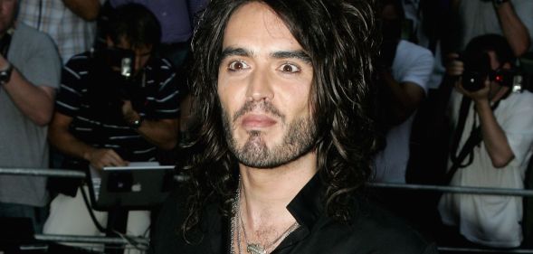 Russell Brand during a 2006 press event.