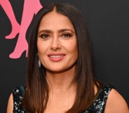 Salma Hayek talks about the heart-warming trans storyline in upcoming Christmas film.