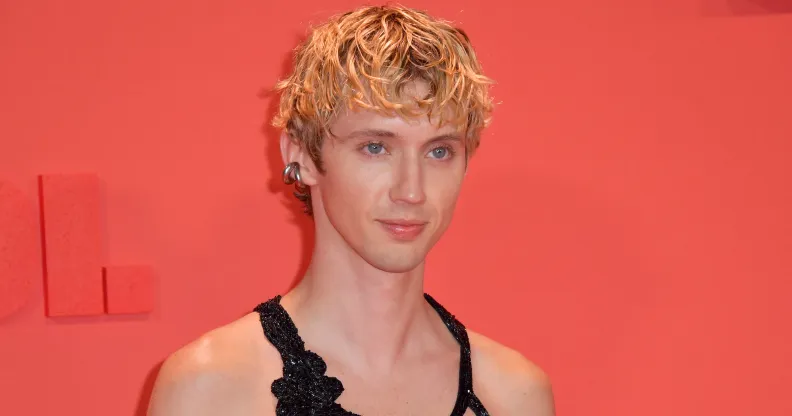 CANNES, FRANCE - MAY 22: Troye Sivan attends "The Idol" Premiere Afterparty at the 76th annual Cannes film festival at Palm Beach on May 22, 2023 in Cannes, France. (Photo by Kristy Sparow/Getty Images)