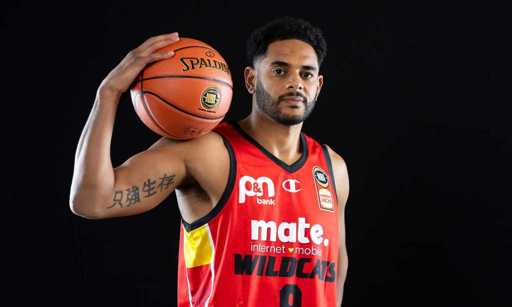Corey Webster of the Perth Wildcats