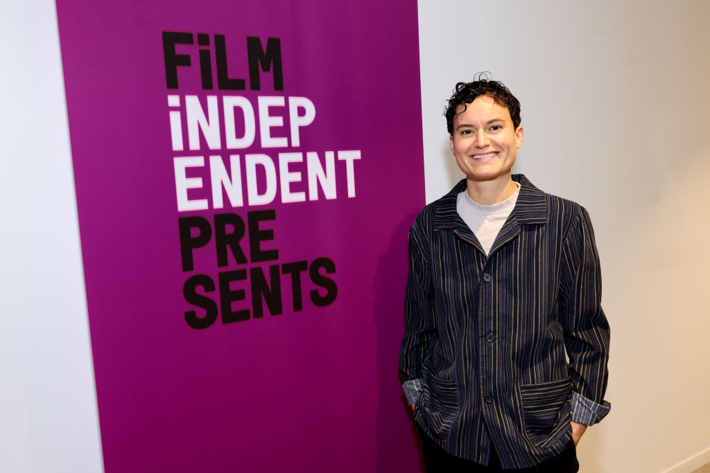 Lio Mehiel attends the Film Independent special screening of "Mutt" at Film Independent Theater on August 23, 2023 in Los Angeles, California.