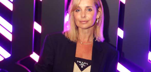 Louise Redknapp wearing Prada at an event.