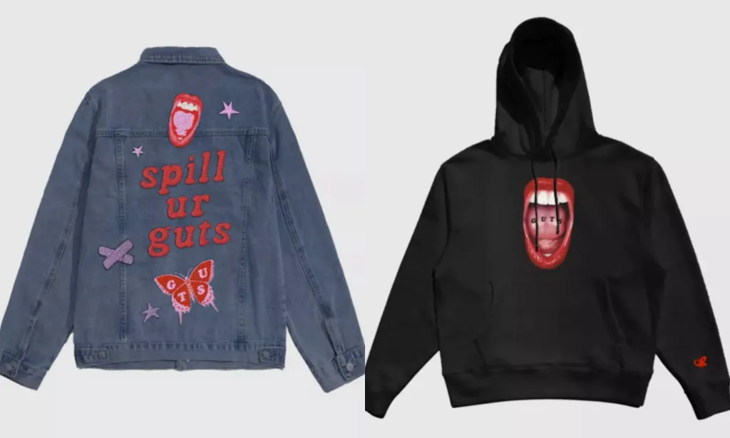 The Target x Olivia Rodrigo merch collection features jackets, hoodies and more.