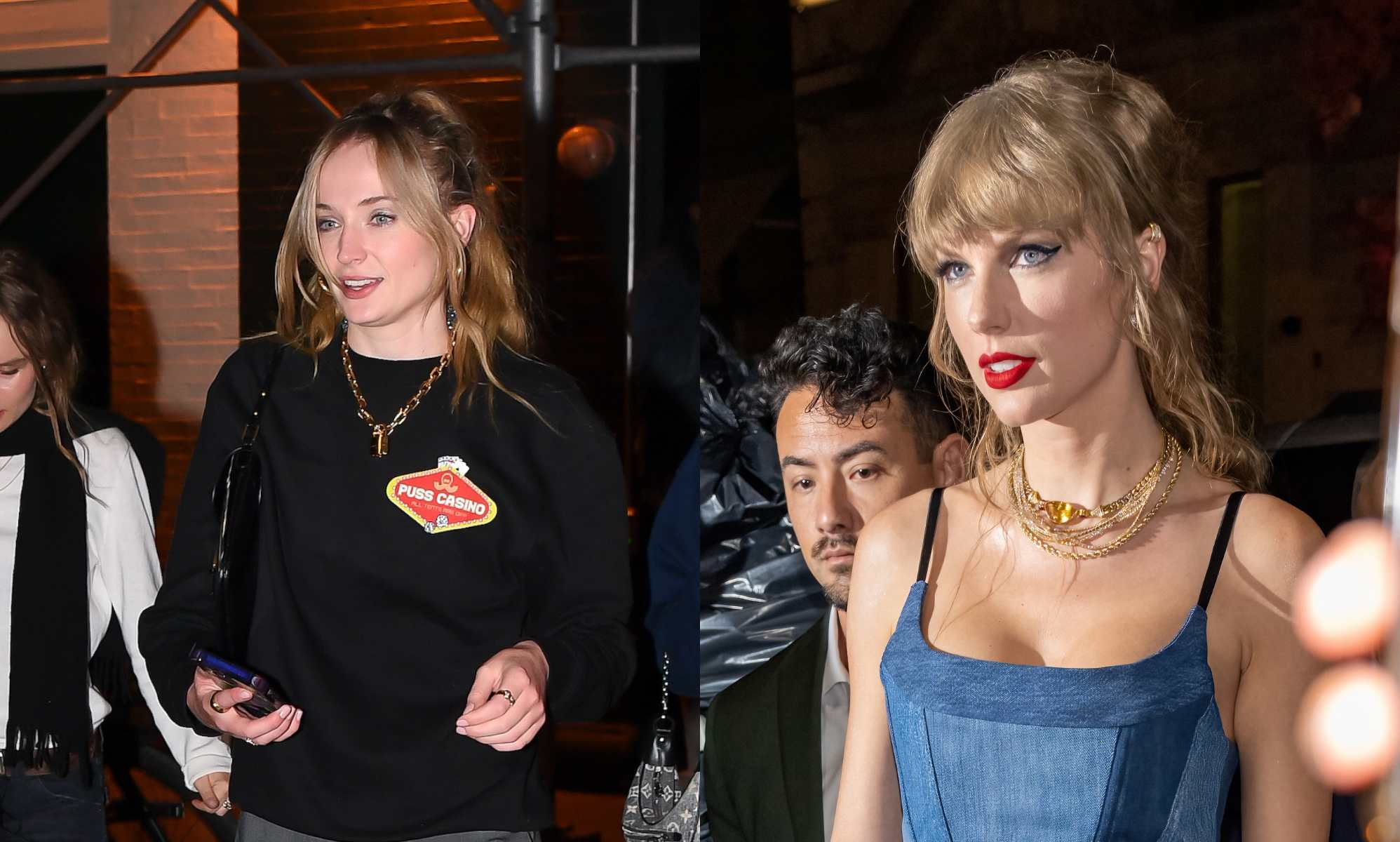 Swifties are living as Taylor makes famous song lyric a reality with Sophie Turner