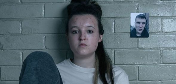 Bella Ramsey in a still from prison drama TIME.