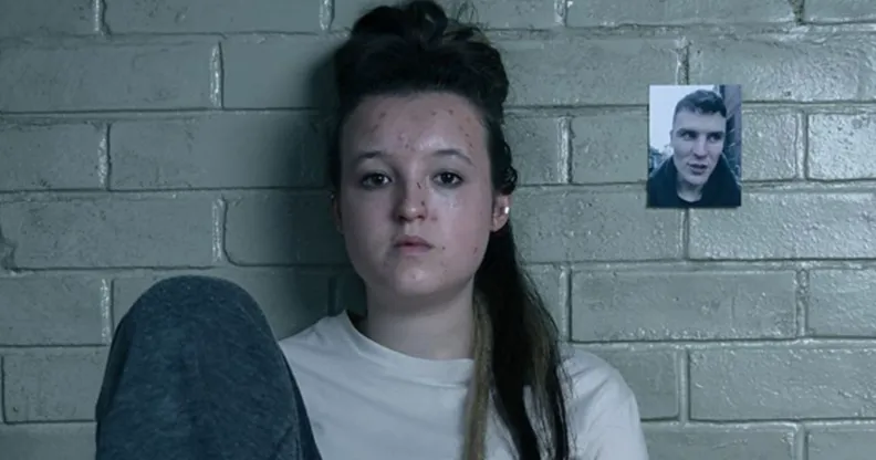 Bella Ramsey in a still from prison drama TIME.