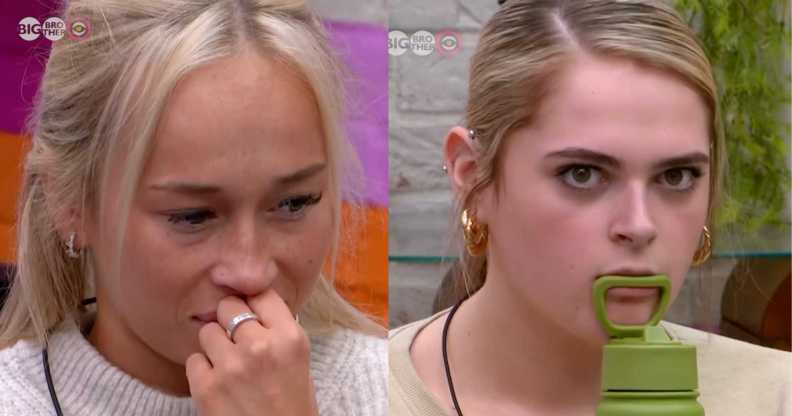 Big Brother castmates Olivia and Hallie