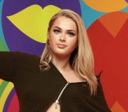 Big Brother's trans housemate Hallie in a promotional image for ITV