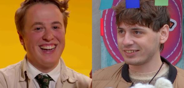 Henry (left) and Jordan (right), housemates in Big Brother.