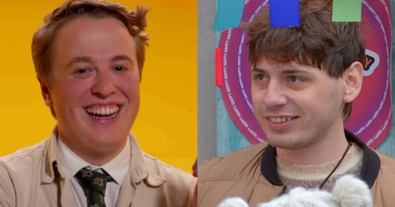Henry (left) and Jordan (right), housemates in Big Brother.