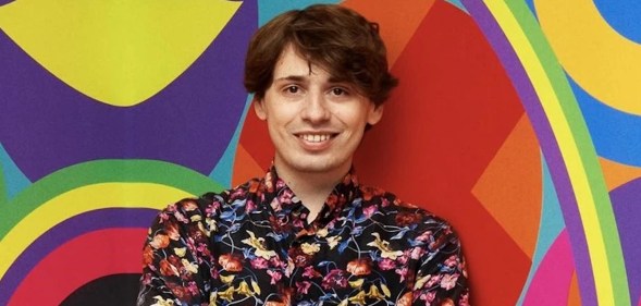 Big Brother UK housemate Jordan in his promotional photo.