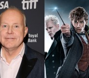 Fantastic Beasts Director David Yates says JK Rowling 'made up' five film claim. (Getty/Warner Bros)