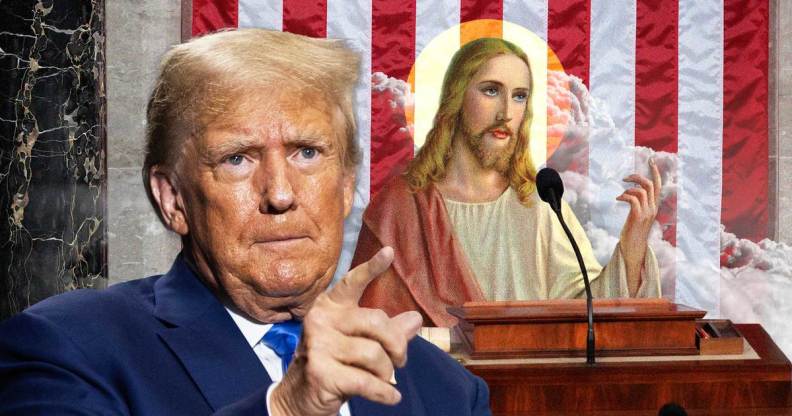 Trump officially filed for the first-in-the-nation primary on Monday, 23 October, at the New Hampshire State House where he said Jesus should become the next House speaker.