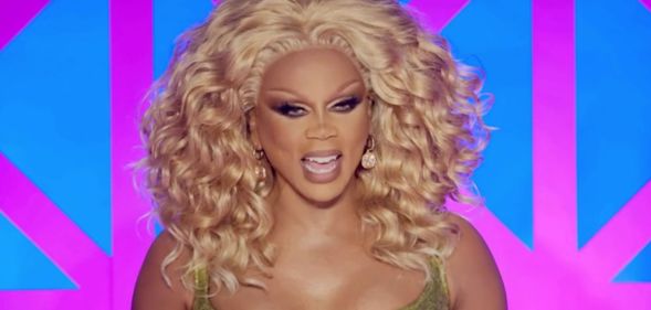 RuPaul laughing on Drag Race UK.