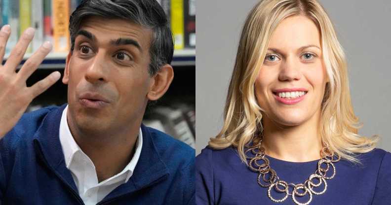 Rishi Sunak Miriam Cates conversion therapy ban