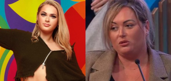 Hallie's mum Samantha shares thoughts on tense exchange with Farida. (ITV)