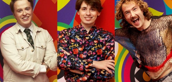 Henry (L), Jordan and Matty (R) from Big Brother.