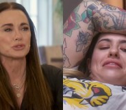 Kyle Richards (L) and Morgan Wade (R) in the Real Housewives of Beverly Hills season 13 trailer