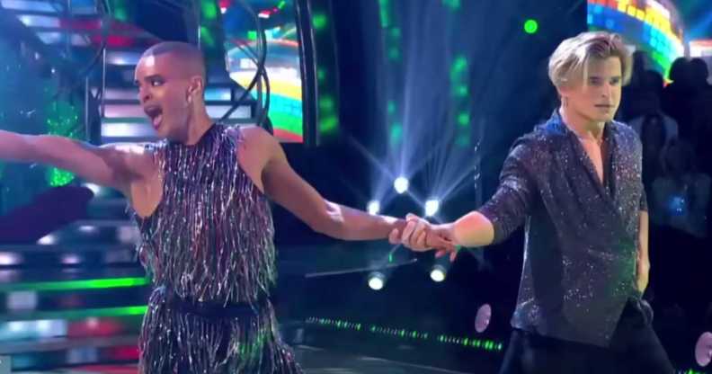 Layton Williams on Week 4 of Strictly Come Dancing