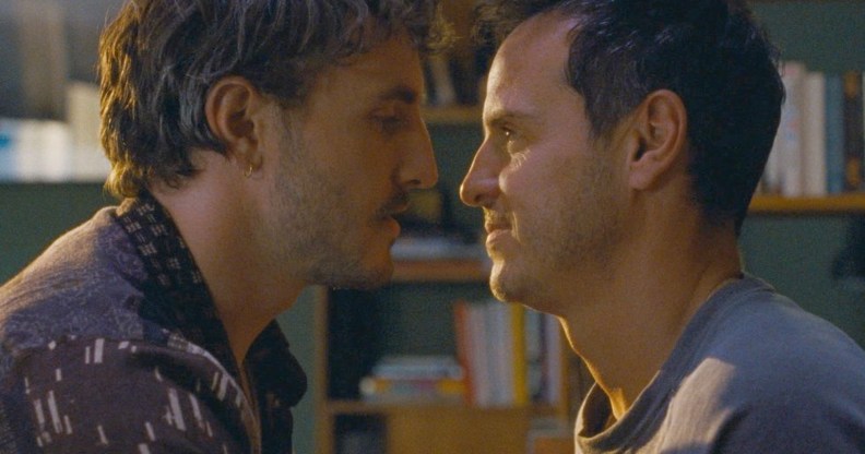 Paul Mescal (L) and Andrew Scott (R) in All of Us Strangers.