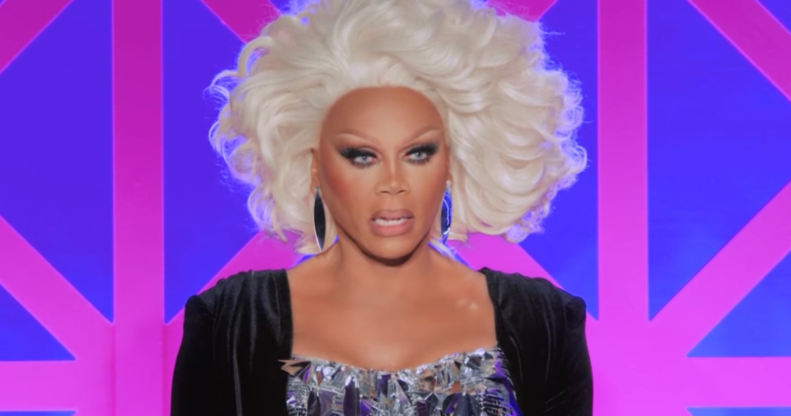 RuPaul on the judging panel of RuPaul's Drag Race UK season 5 episode 2