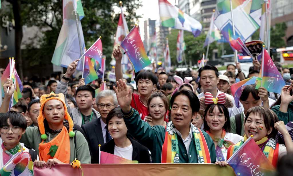 Vice President Lai Ching-te at Taiwan Pride