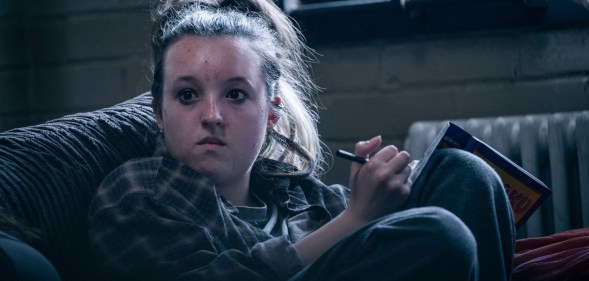 Viewers praise Bella Ramsey as Kelsey in BBC series Time.