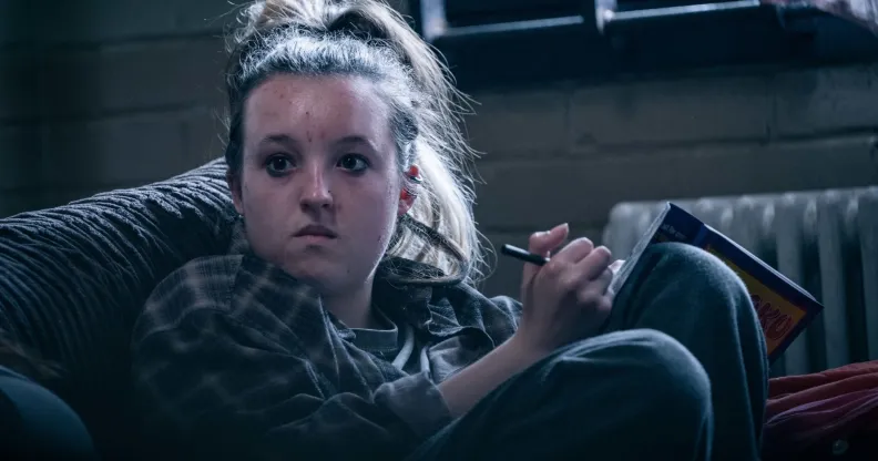 Viewers praise Bella Ramsey as Kelsey in BBC series Time.