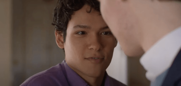 Omar Rudberg as Simon in a first look teaser for Young Royals season 3