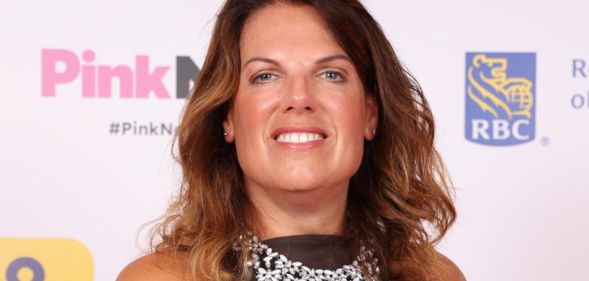 Caroline Nokes pictured at the PinkNews Awards 2023.