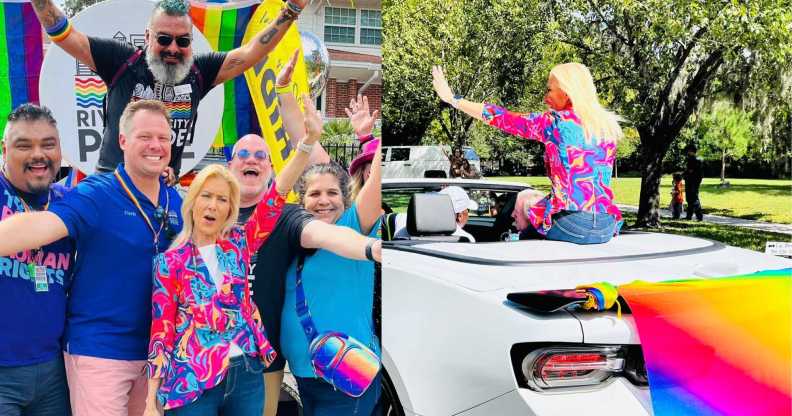 Mayor Donna Deegan of Jacksonville, Florida at River City Pride