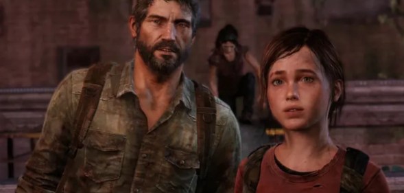 A still from The Last of Us video game.