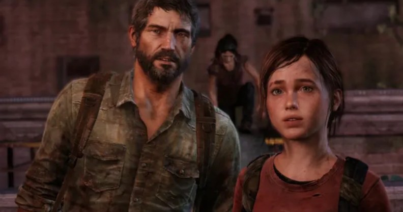 A still from The Last of Us video game.