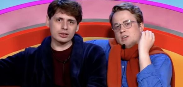 Big Brother's Jordan (left) and Henry (right) in the diary room.