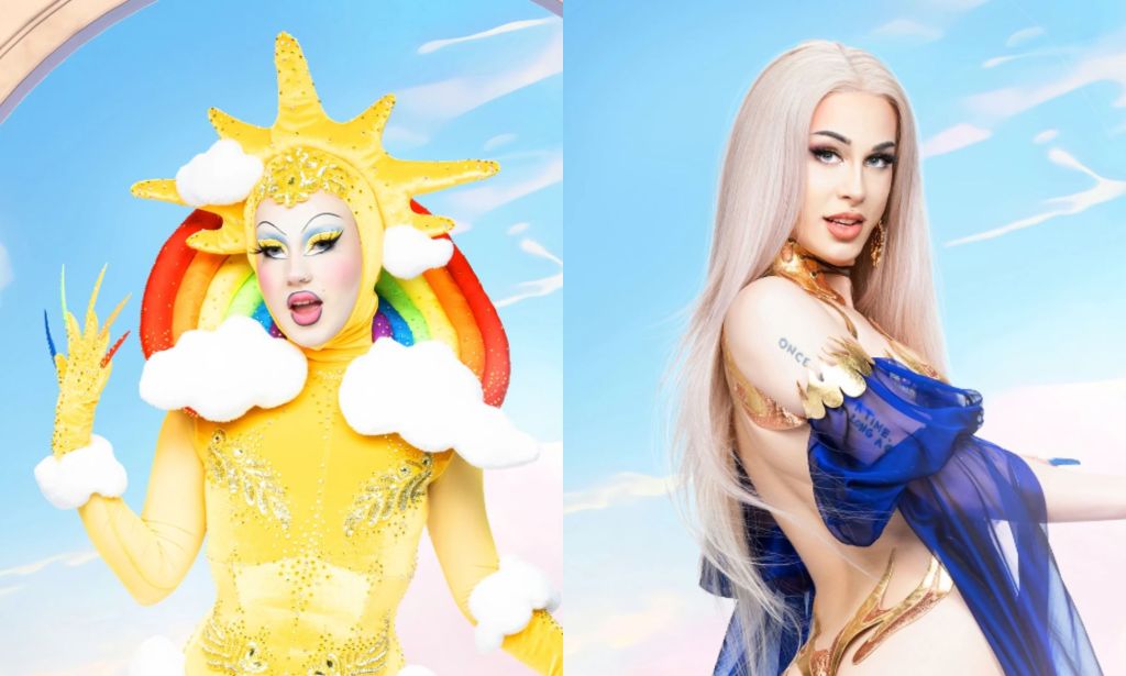 Canada's Drag Race stars Denim and The Girlfriend Experience.