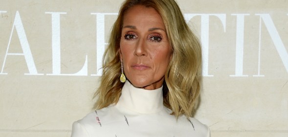 Celine Dion makes first public appearance in almost four years.