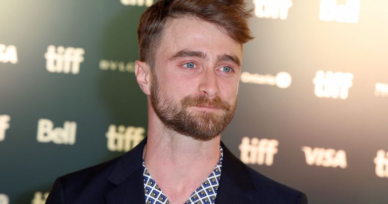 Danielk Radcliffe at a red carpet event.