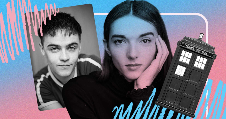 Doctor Who stars Mary Malone and Pete MacHale talk exclusively with PinkNews about trans representation in the series.