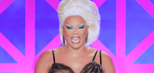 A screenshot from Drag Race UK season 5.