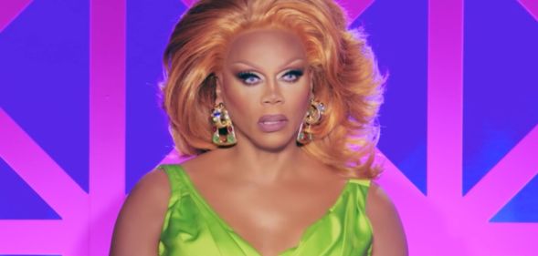 Drag Race UK judge RuPaul looks furious.