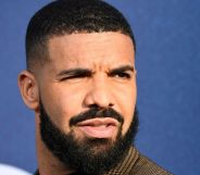 Drake looking confused.