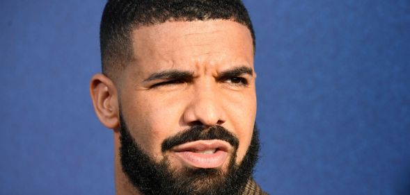 Drake looking confused.
