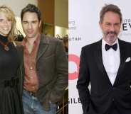 Eric McCormack's wife Janet Leigh Holden has filed for divorce.
